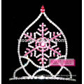 hair jewelry headband hollow snowflake tiara